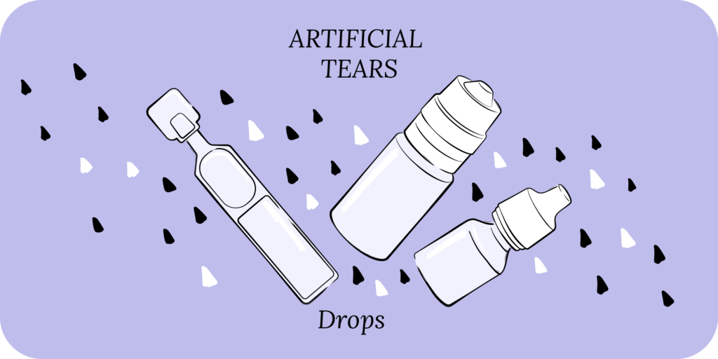 Dry eye artificial tears