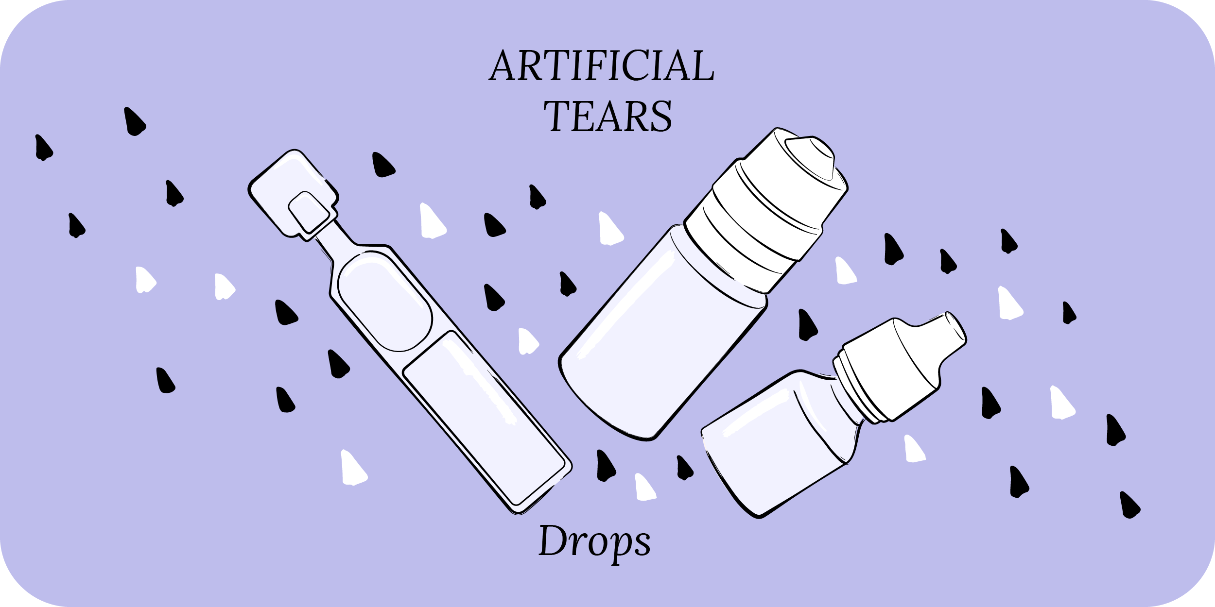 Dry eye artificial tears