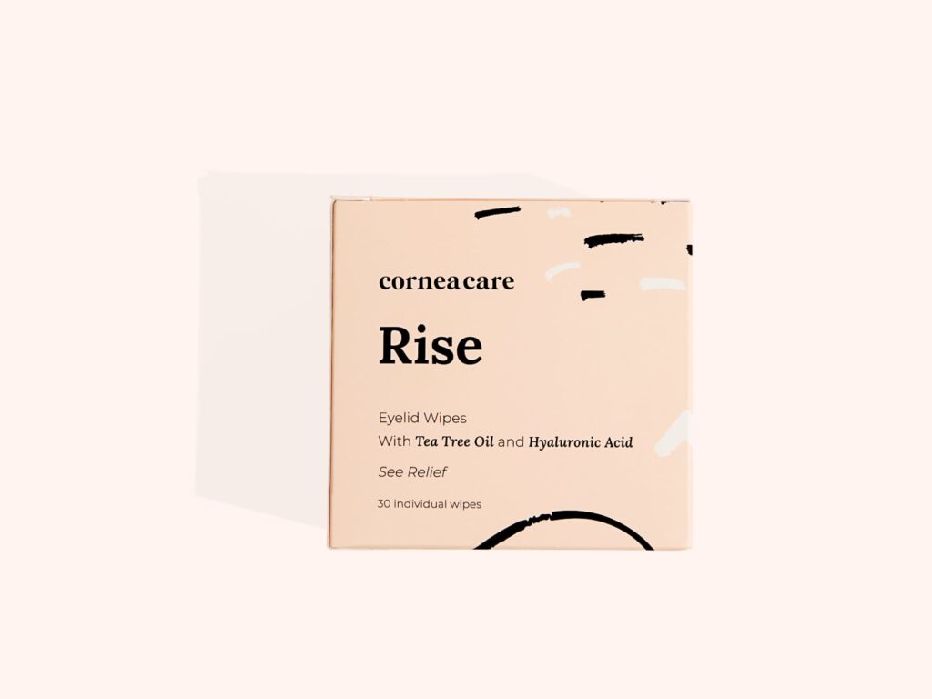 Rise eyelid wipe box