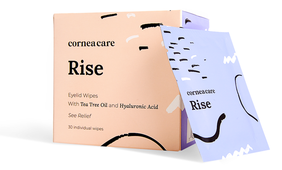 Rise eyelid wipes