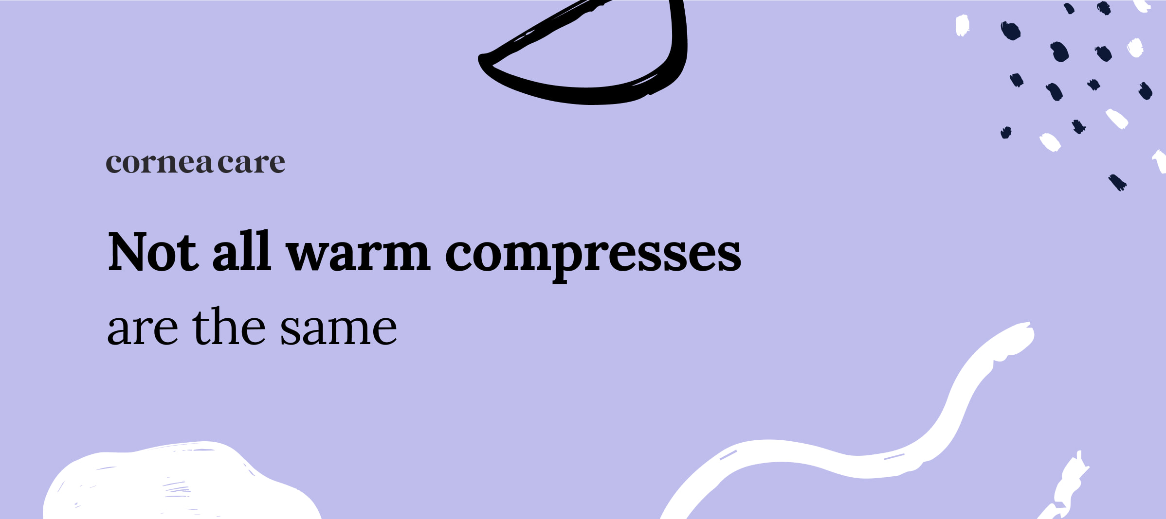 3 types of eye warm compresses