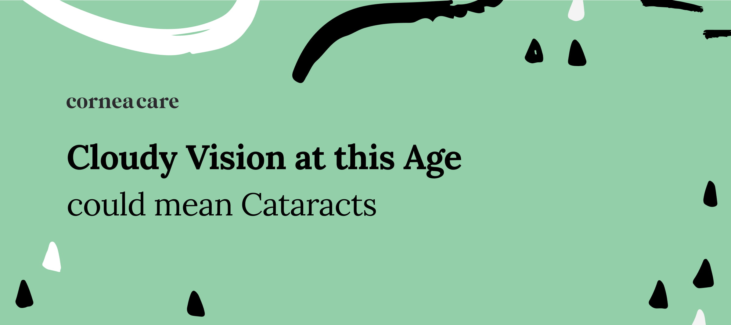 Average age for cataracts