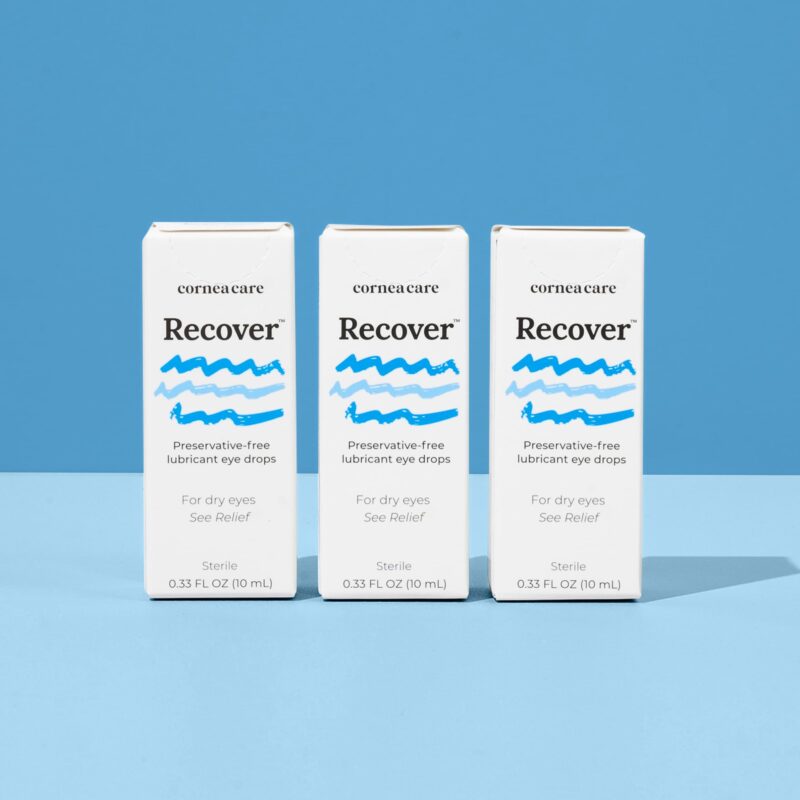 3-Pack Recover Preservative Free Artificial Tears