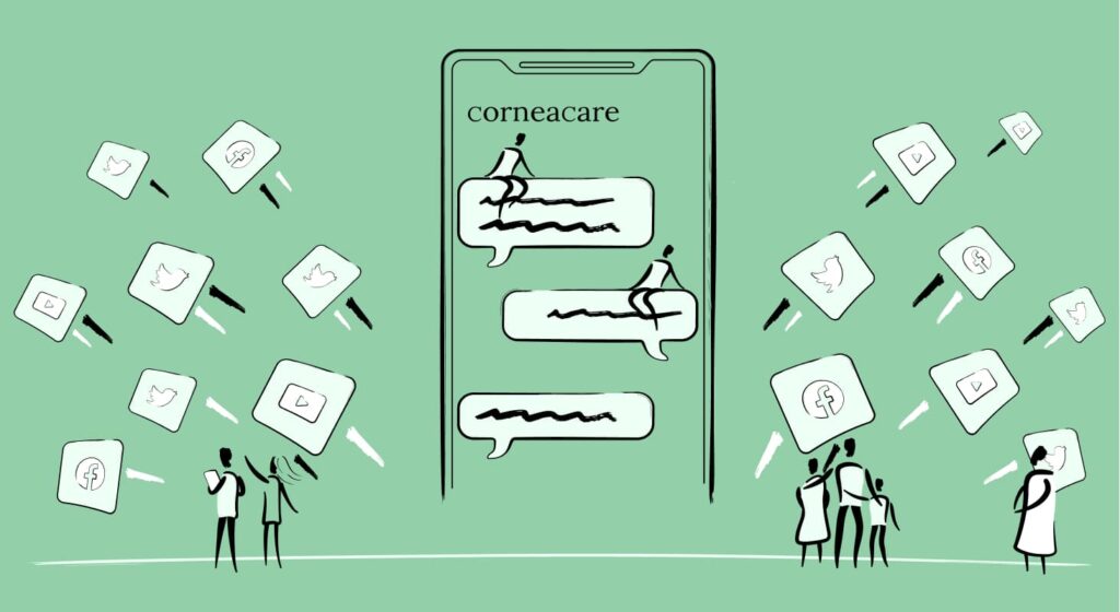 CorneaCare Social Media